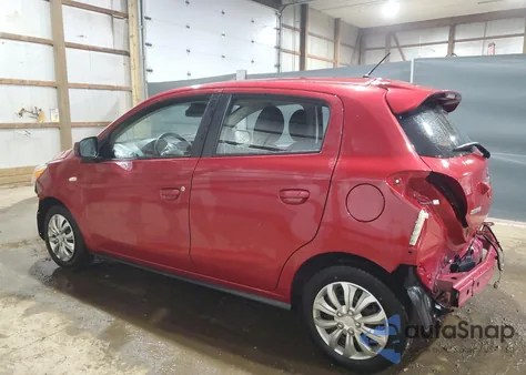 2022 Mitsubishi Mirage Es z USA, uszkodzony, nr VIN ML32AUHJ7NH003192